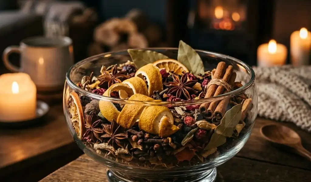 Pot-pourri maison : l’association parfaite du zeste de citron séché et des clous de girofle
