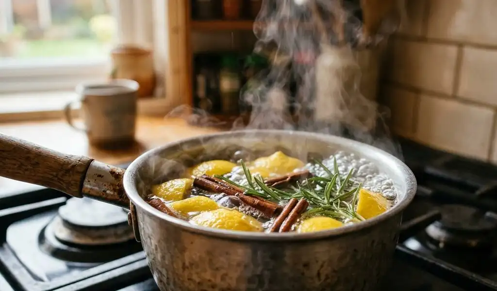 Comment parfumer naturellement sa maison en faisant bouillir des zestes de citron ?