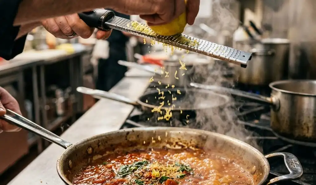 L’erreur fatale à ne jamais faire quand on incorpore du zeste dans une sauce chaude