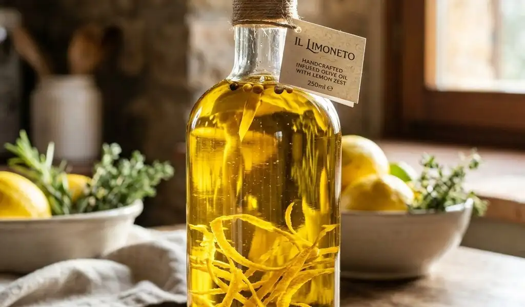 Huile d’olive infusée au zeste de citron : la recette sûre sans risque de botulisme