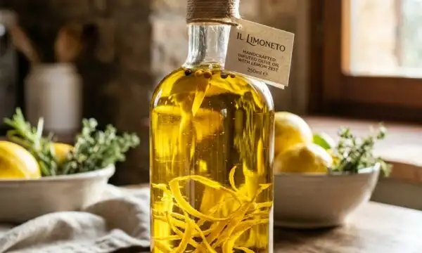 Huile d’olive infusée au zeste de citron : la recette sûre sans risque de botulisme