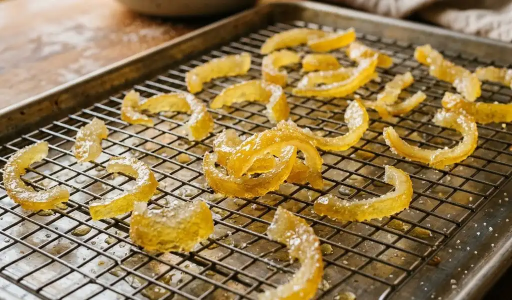 Zestes de citron confits maison : la vraie recette de chef inratable