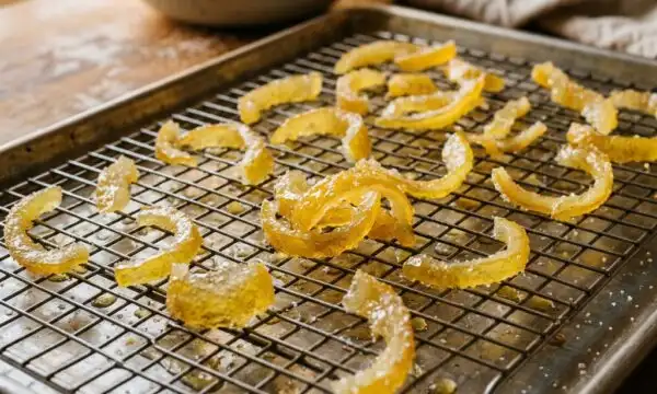 Zestes de citron confits maison : la vraie recette de chef inratable