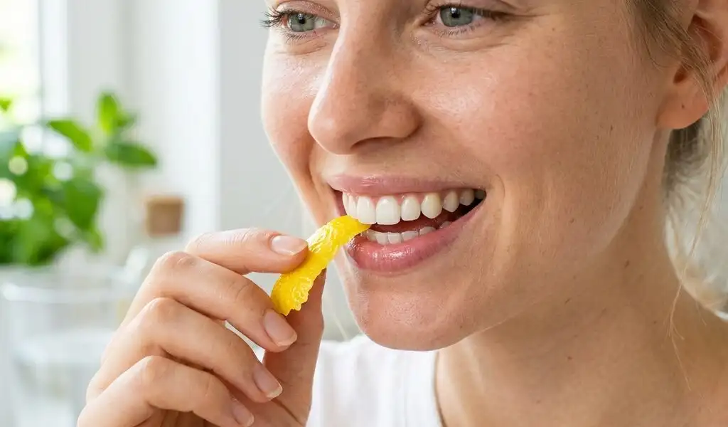 Mâcher du zeste de citron cru : bonne ou mauvaise idée pour l’haleine et l’émail ?